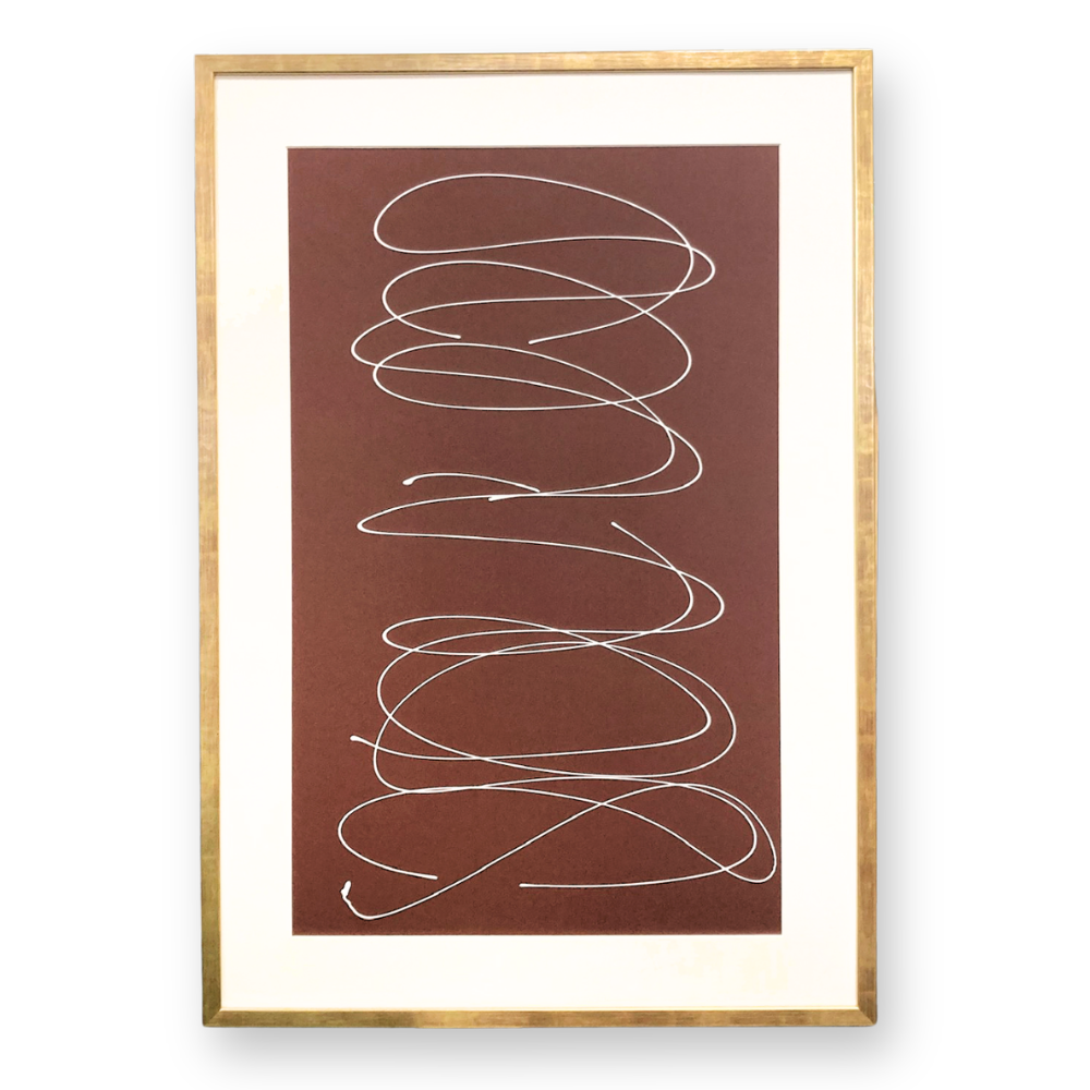 Motion in White on Brown