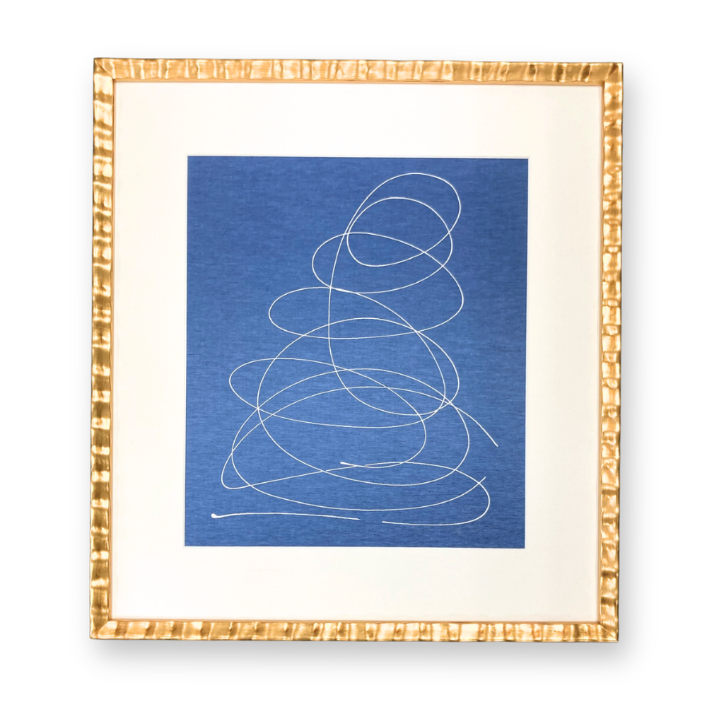 Brainstorm on Blue Silk