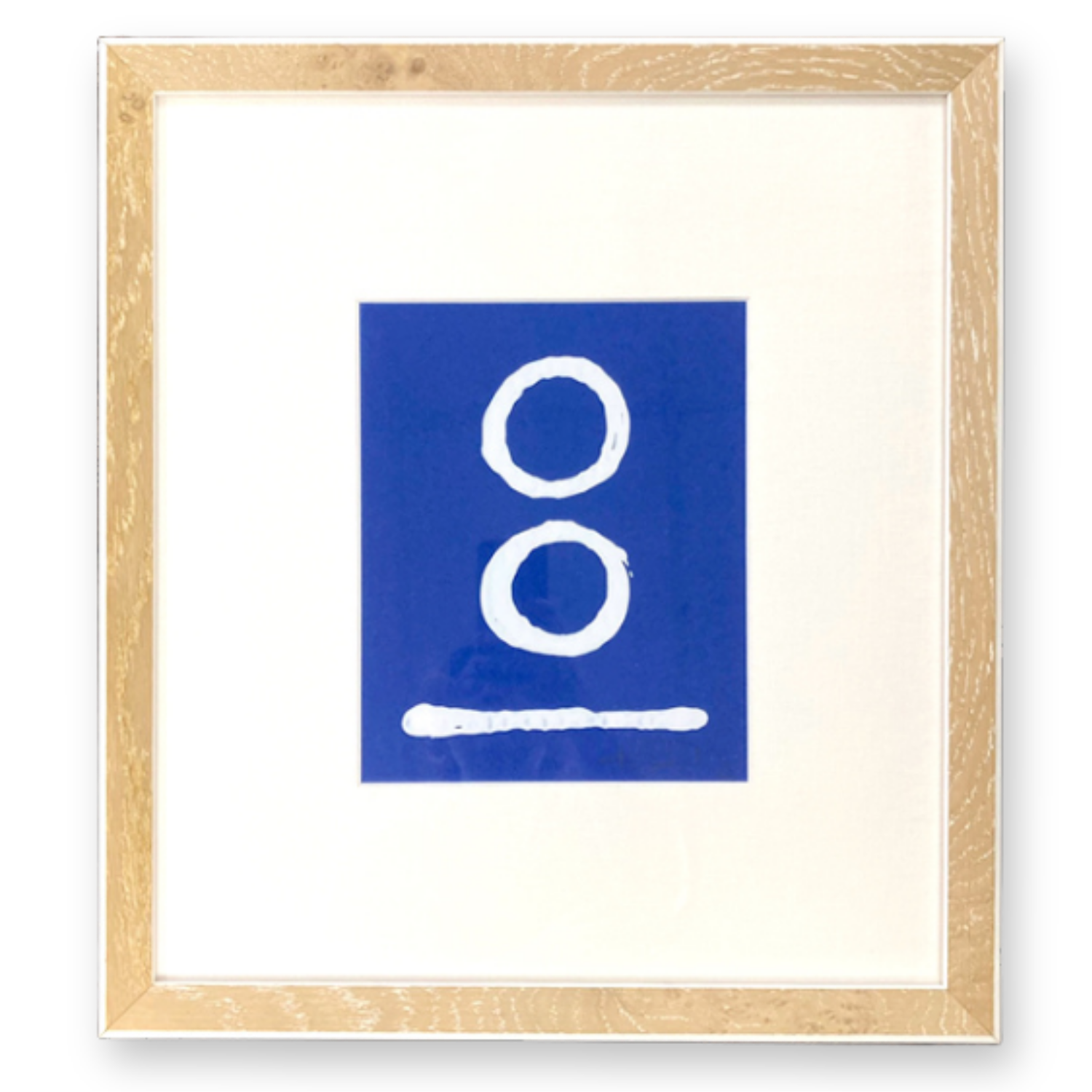 Ancient Characters on Blue