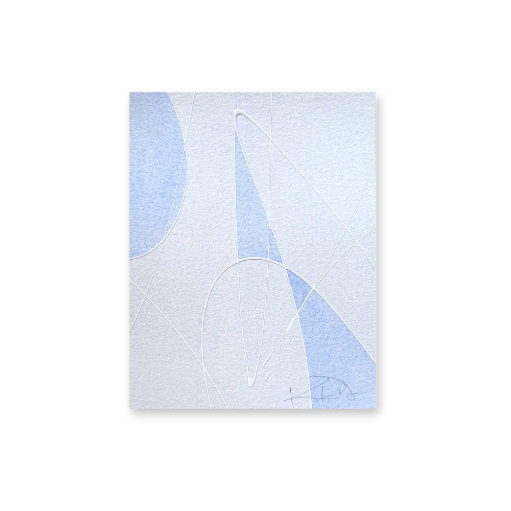 Journey in Blue and White 