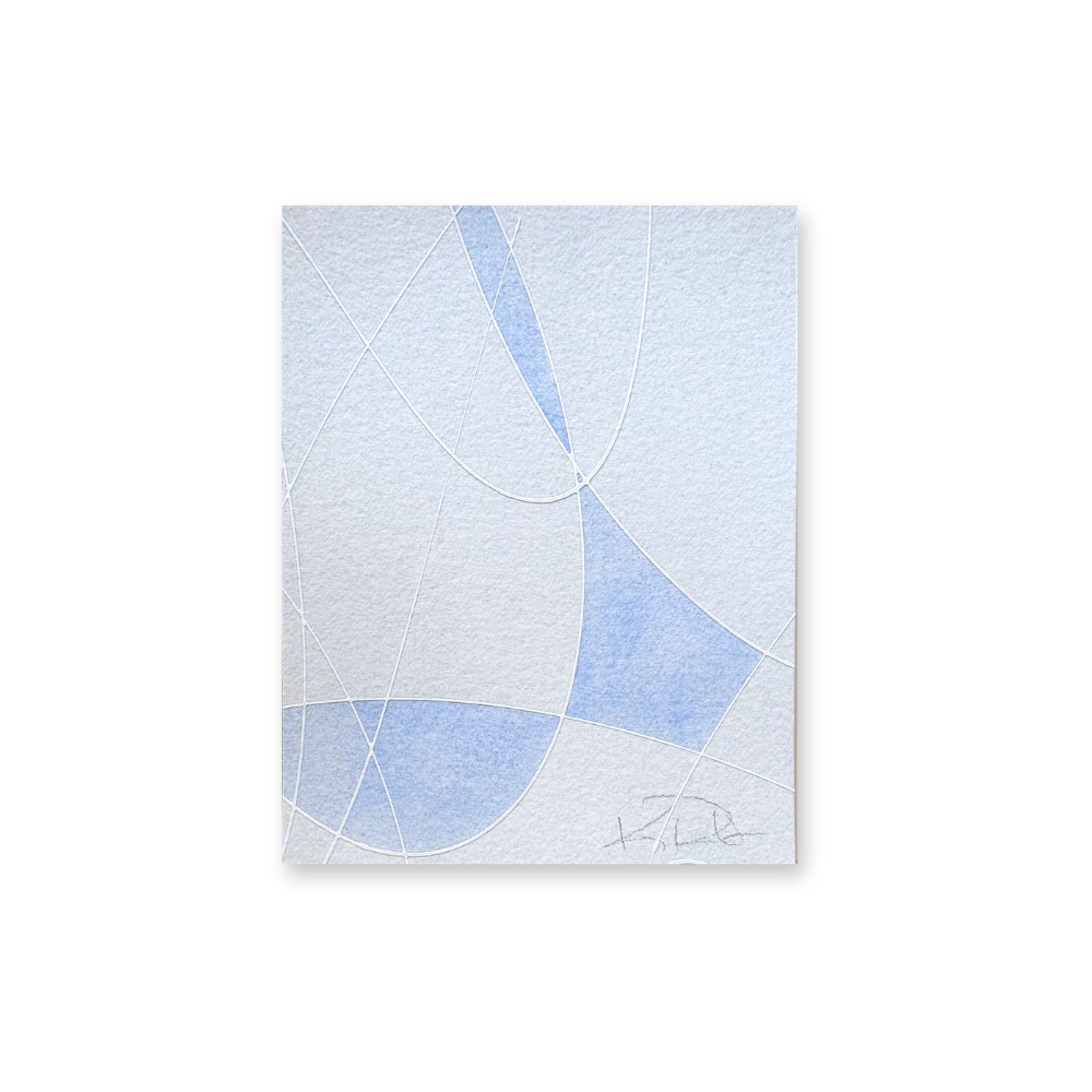 Journey in Blue and White 