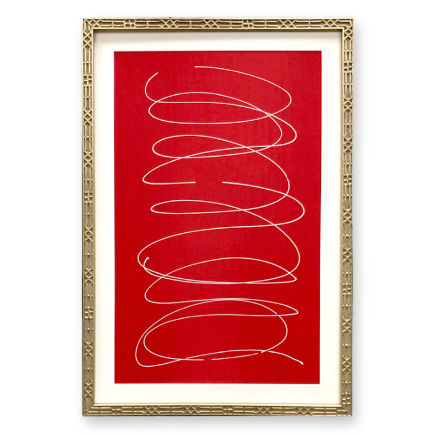 Motion on Red Silk No. 2