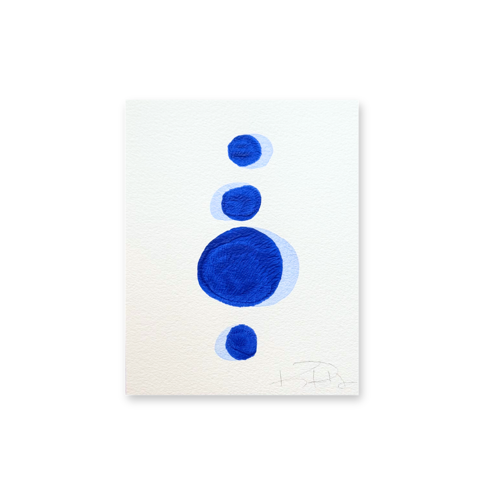 Droplets in Blue