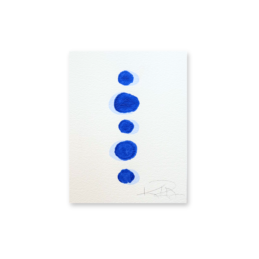 Droplets in Blue 