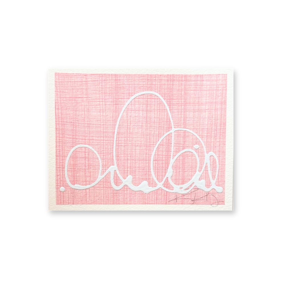 Story on Textured Pink