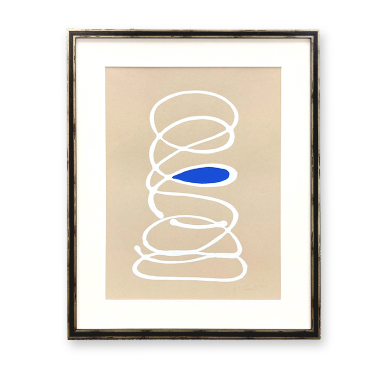 Motion in White on Tan