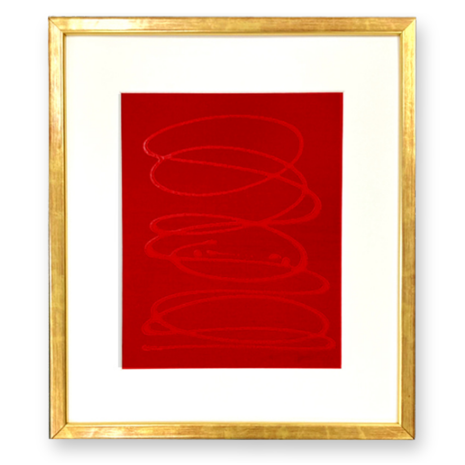 Motion on Red Silk No. 1