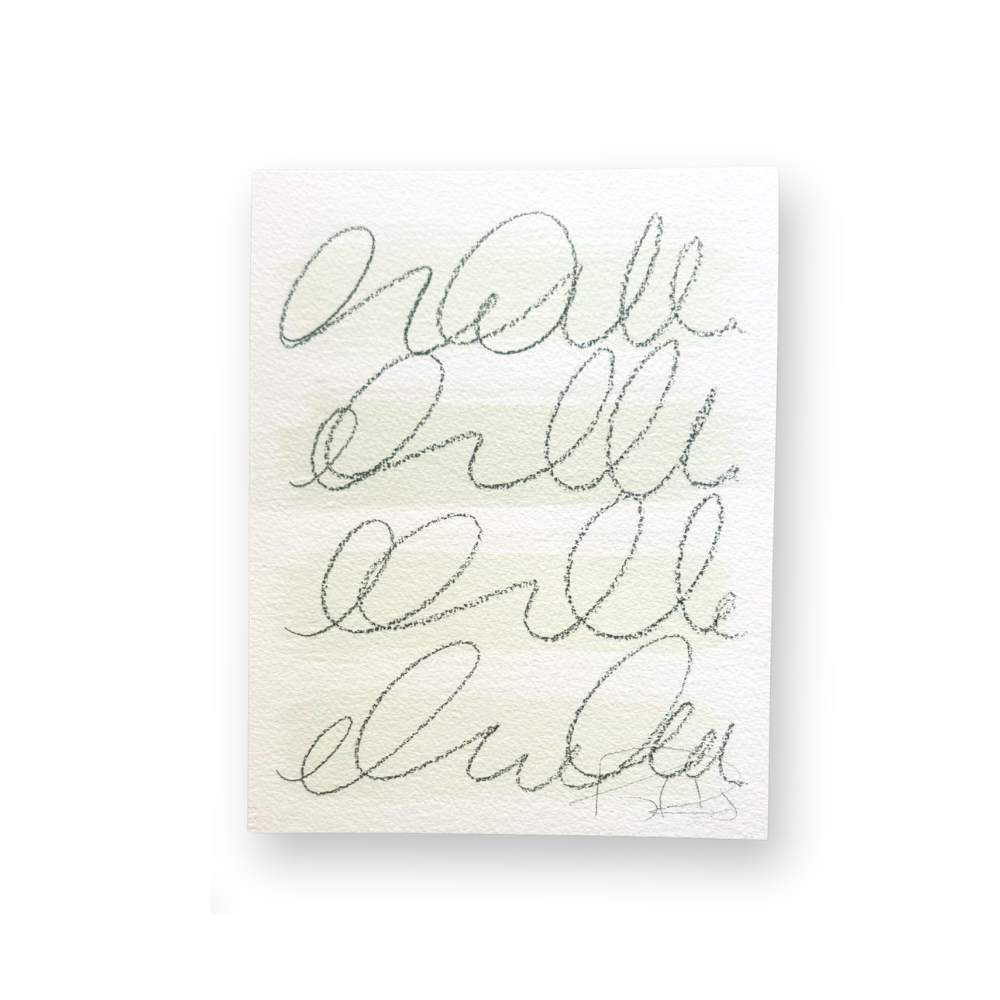 Love Notes in Green
