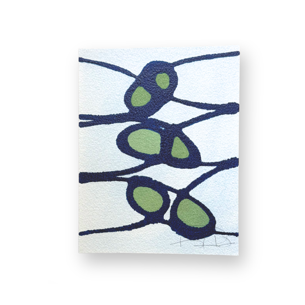 Lilypads in Blue & Green