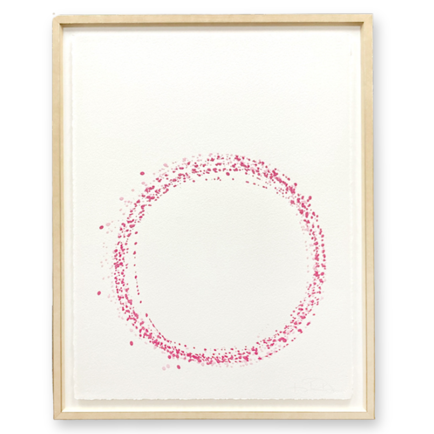 Circle in Motion in Pink No. 1