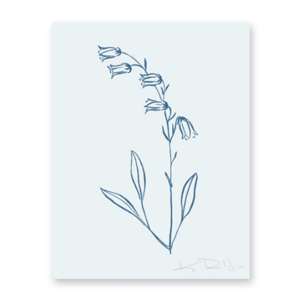 Botanicals in Blue No. 2