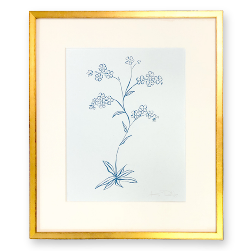 Botanicals in Blue No. 3