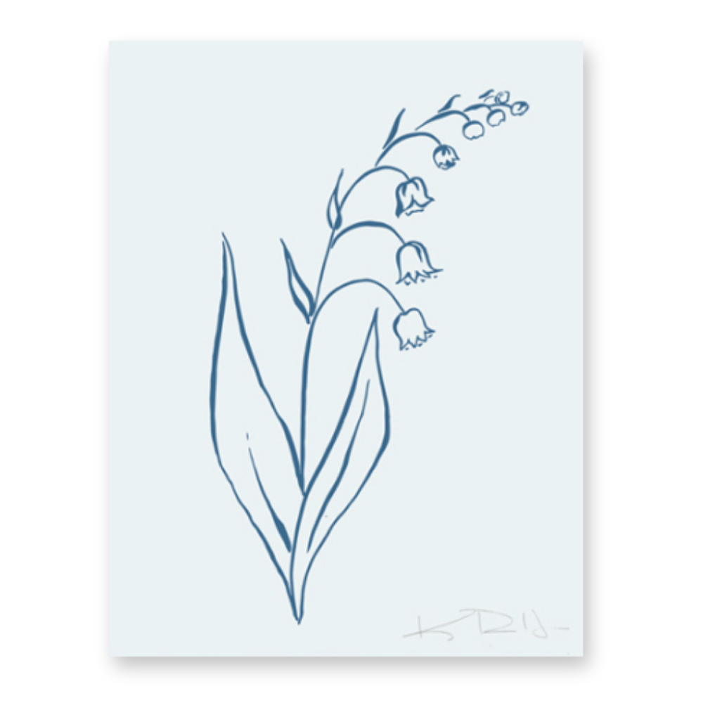 Botanicals in Blue No. 1