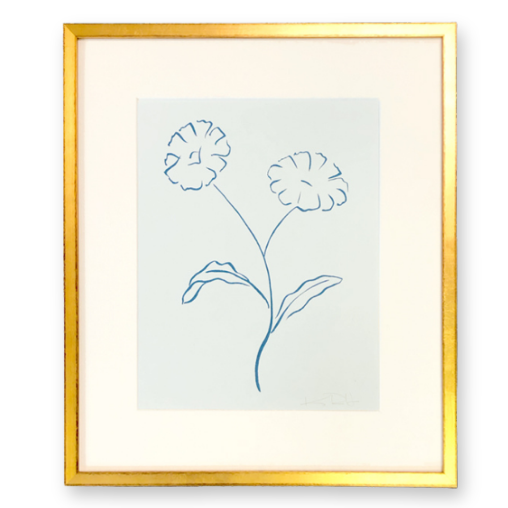 Botanicals in Blue No. 5