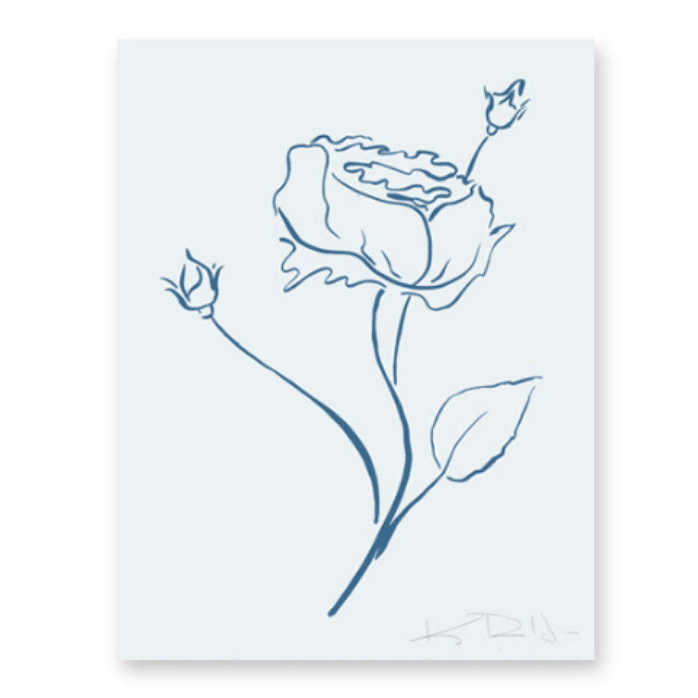 Botanicals in Blue No. 6