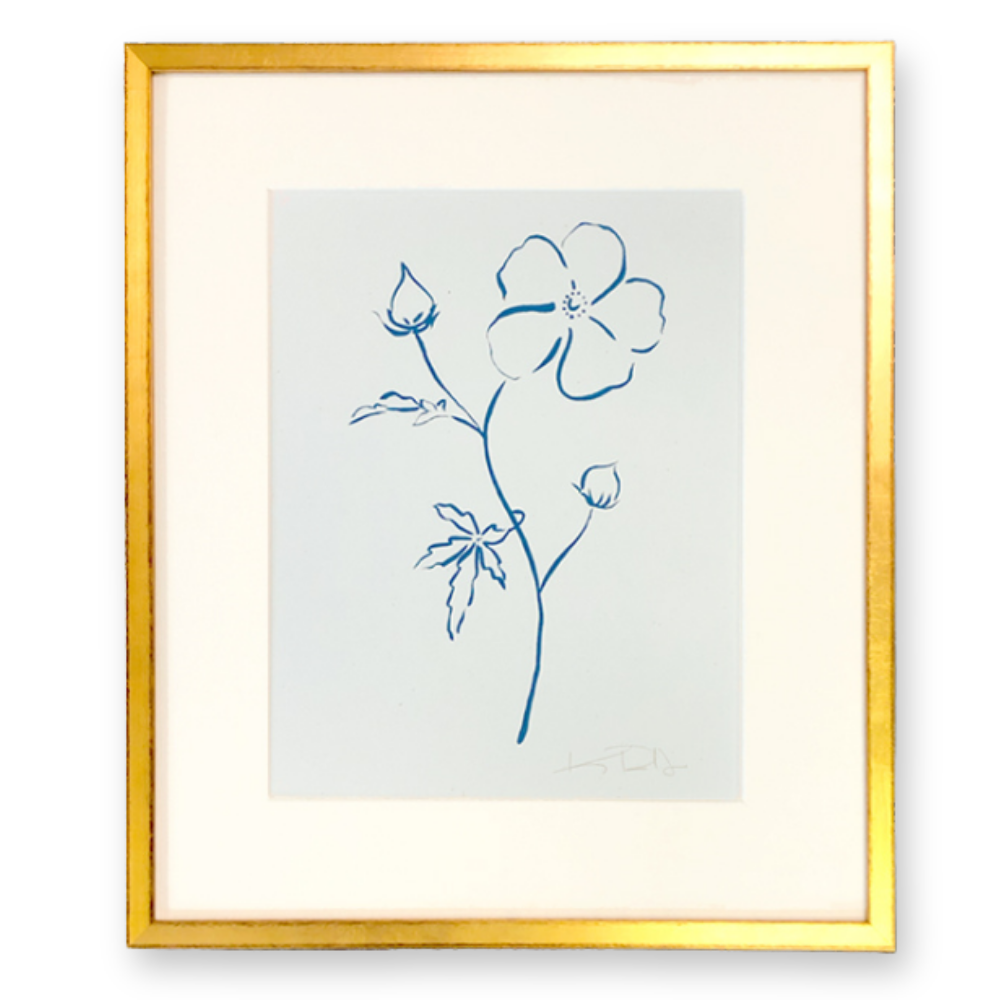 Botanicals in Blue No. 7