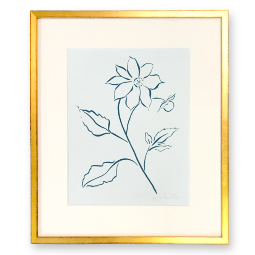 Botanicals in Blue No. 8