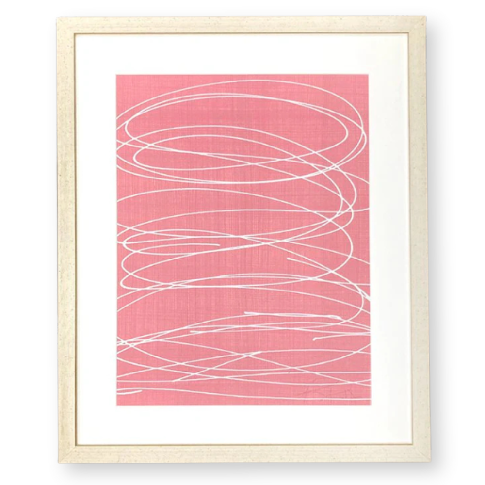 Motion on Textured Pink