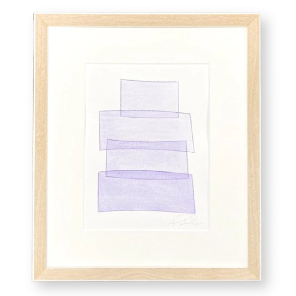 Stacked in Lavender No. 1