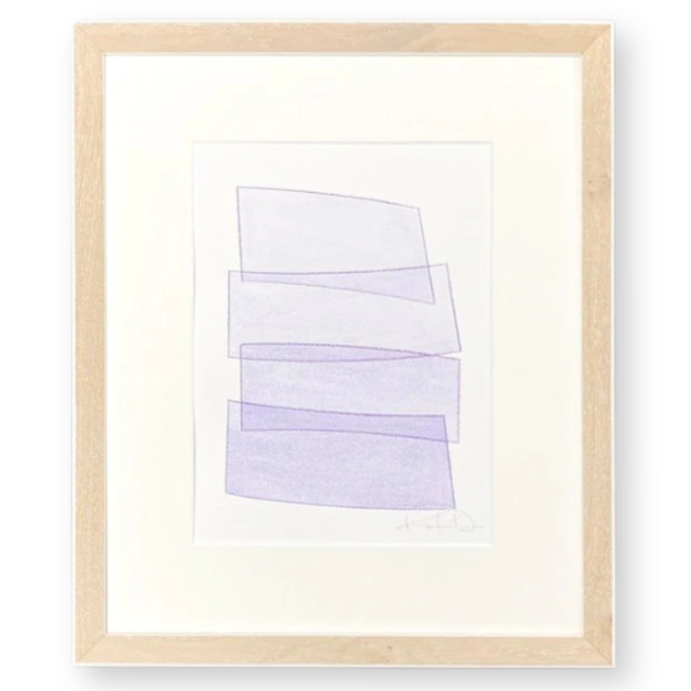 Stacked in Lavender No. 2