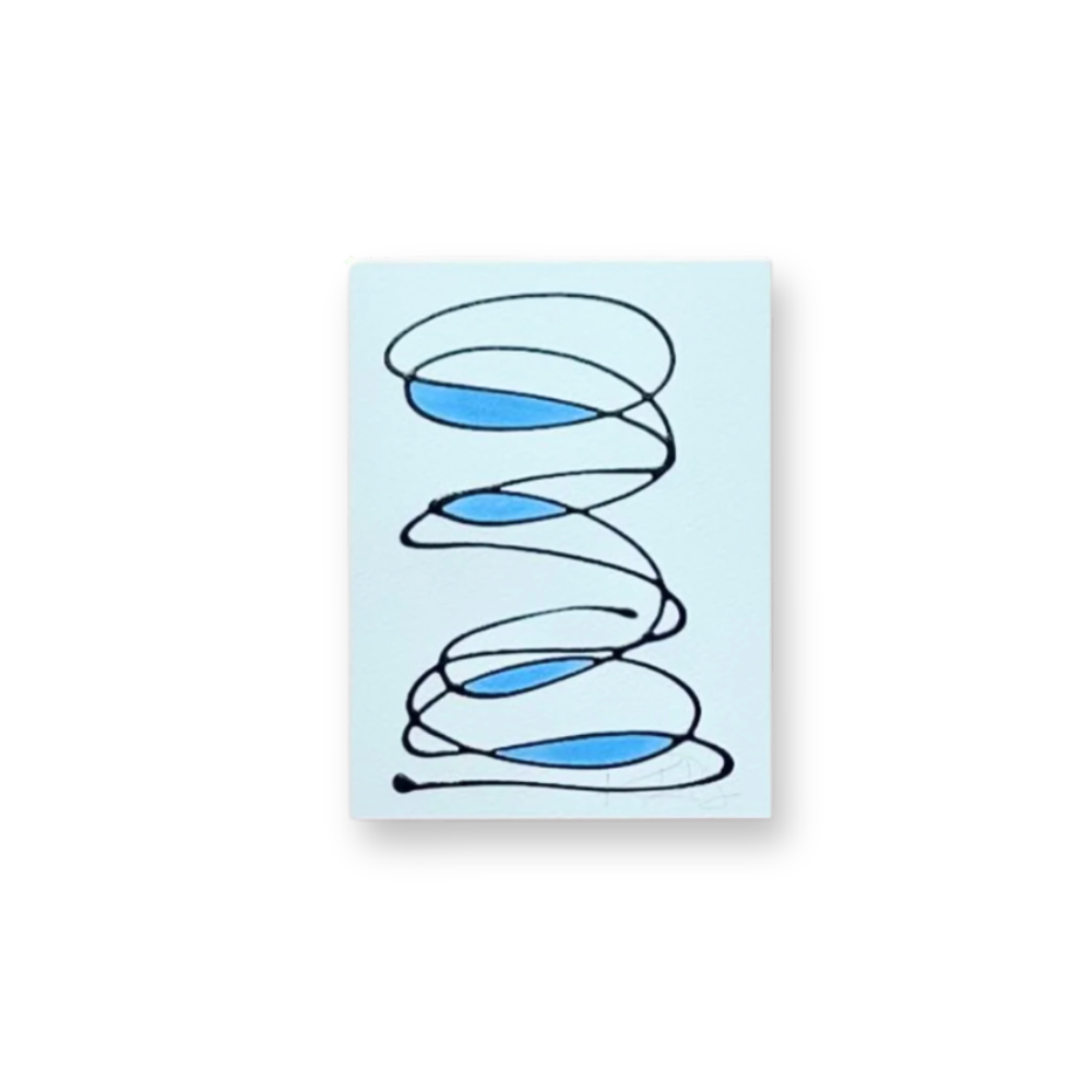 Motion in Bright Blues